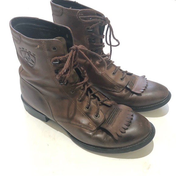 Ariat Shoes - Ariat Heritage Lace Up Paddock Western Boot 6.5